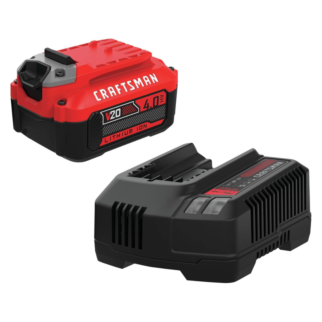 CRAFTSMAN V20 Lithium-ion Power Tool Battery Kit (Charger Included)