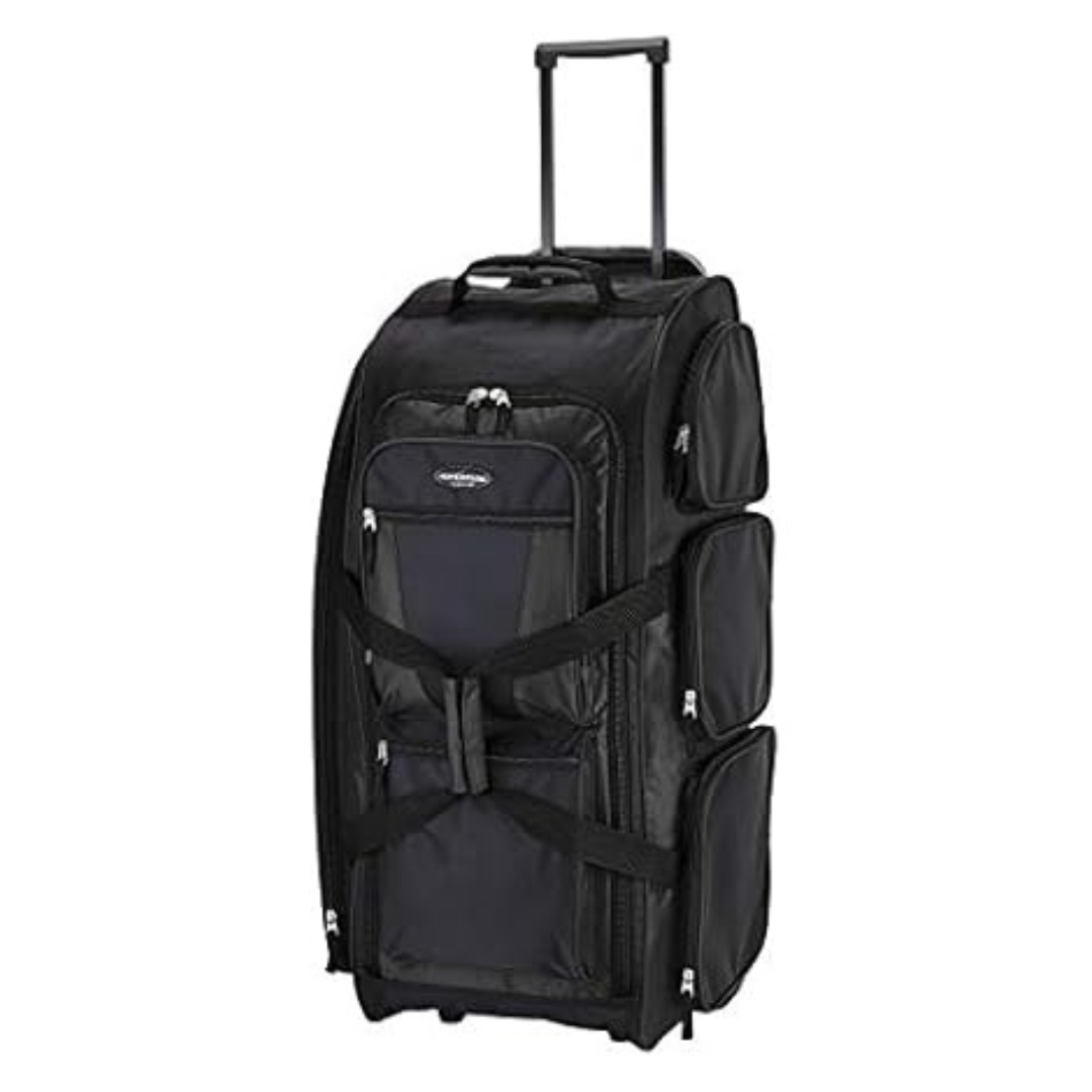 Travelers Club Xpedition 30" Upright Rolling Duffel Bag