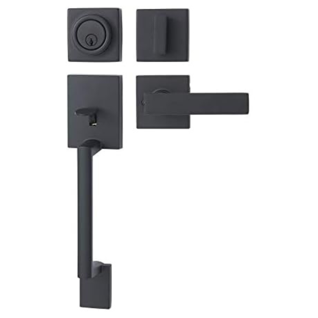 6-Pack Amazon Basics Front Door Lock Set With Handleset & Stamford Lever