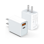 2-Pack 20W Dual Port PD Power Delivery USB-C Wall Fast Charger Block