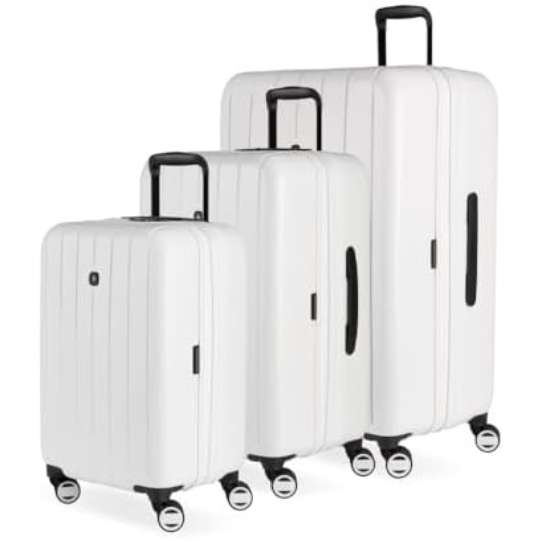 3-Piece SwissGear Wanderlust Pro Spinner Expandable Luggage Set