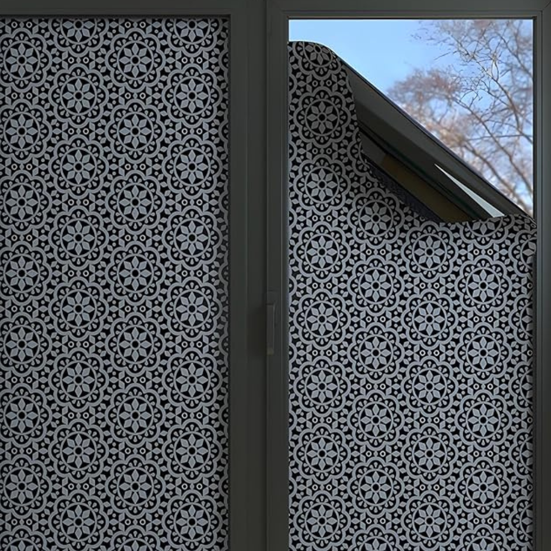 17.5" x 78.7" Sun Blocking UV Protection Blackout Window Privacy Film
