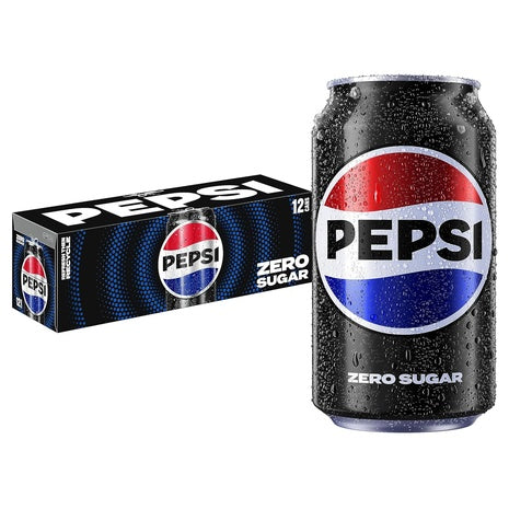 36 Cans Of Pepsi Zero Sugar