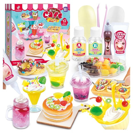 12 Miniature Food DIY Toy Sets