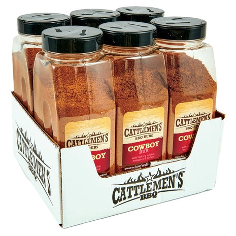 6-Pack Cattlemen’s Cowboy BBQ Rub (27.25 oz)