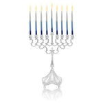 Majestic Giftware Silver-Plated Chanukkah Menorah