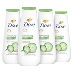 4 Bottles Of Dove Body Wash (3 Types)
