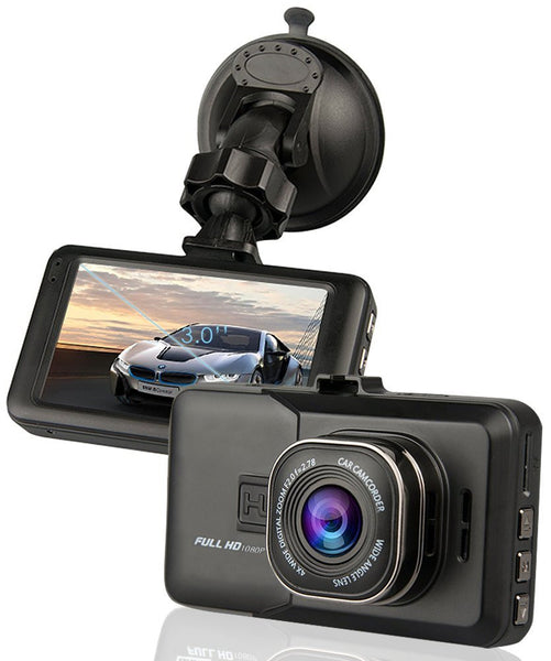Wide Angle Dashcam with 3 in. Screen
