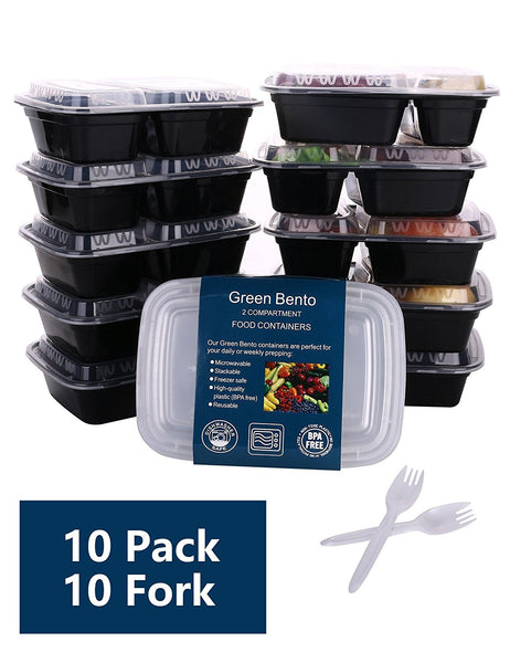 Pack of 10 Food Containers