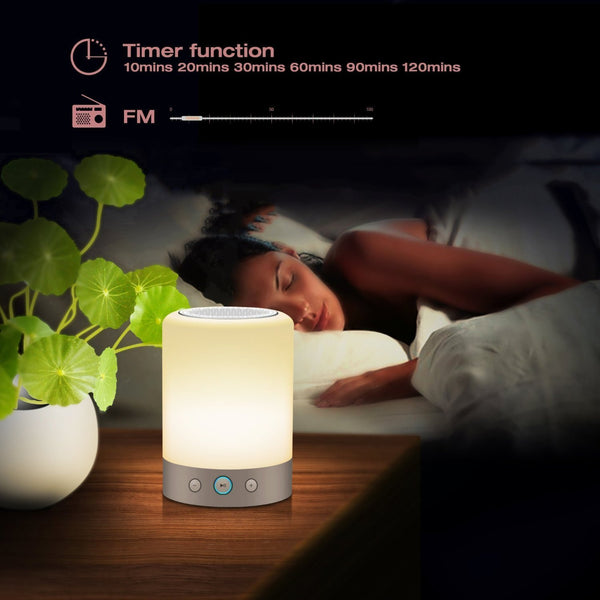 Color Changing Night Lamp & Bluetooth Speaker