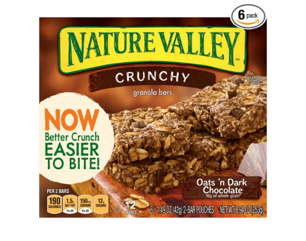 Pack of 6 Nature Valley Granola Bars