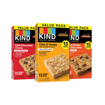 45-Count Kind Healthy Grains Variety Pack Bars (Dark Chocolate Chunk, Oats & Honey, Peanut Butter)