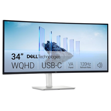 34" Dell Plus USB-C Curved Monitor