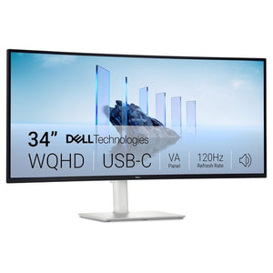 34" Dell Plus USB-C Curved Monitor