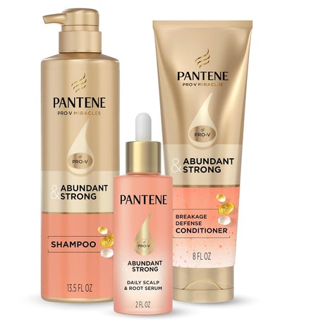 3-Piece Pantene Abundant & Strong Regimen Har Set