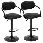 2 Adjustable Counter Height Barstools