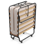 Rollaway Folding Bed with 4″ Memory Foam Mattress