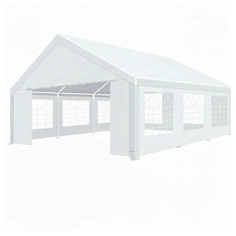 16ft X 20ft Tooluck Canopy Tent With 10 Windows & 6 Sidewalls