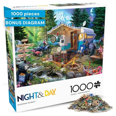 1000 Piece Mountain Retreat Puzzle