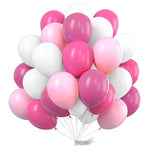 100-Pack Pink & White Balloons
