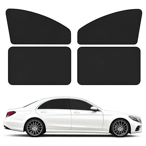 4-Piece RevLux Magnetic Car Window Shades