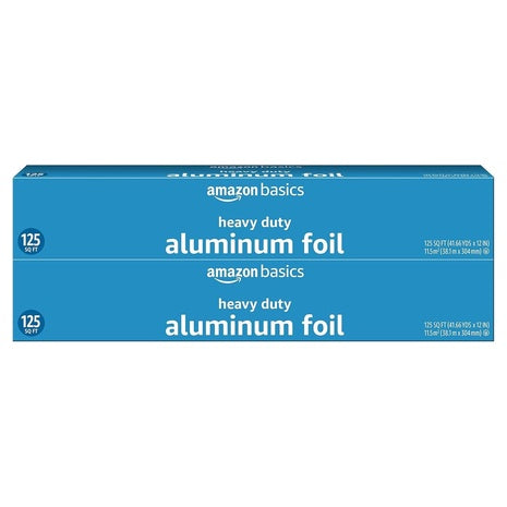 250 Sq. Ft. Amazon Basics Heavy Duty Aluminum Foil