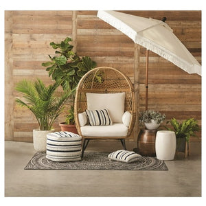 Wicker Egg Chair