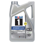5-Quarts Mobil 1 Advanced Clean Full Synthetic Motor Oil (various)