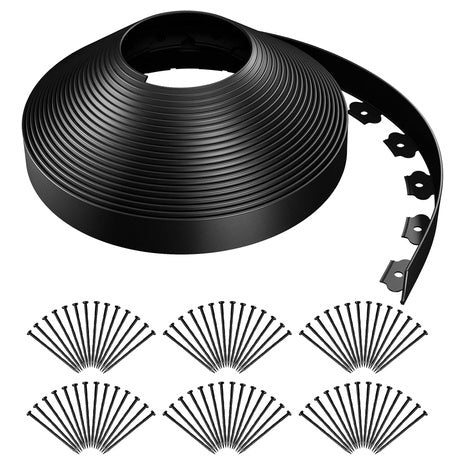 92FT AGTEK Garden Edging Landscape Edging Kit