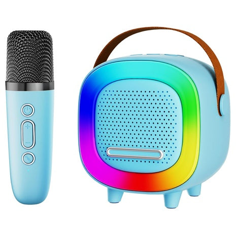 Mini Bluetooth Karaoke Speaker with Microphone (3 Colors)