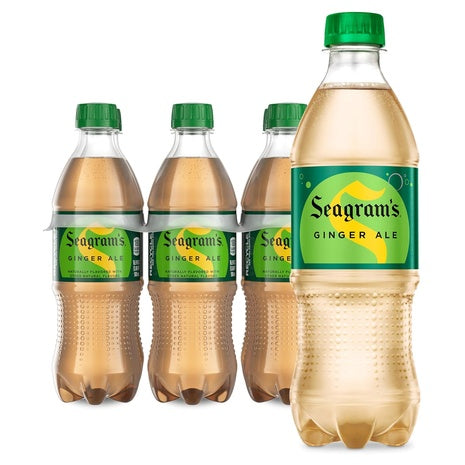 6 Bottles Seagrams Ginger Soda