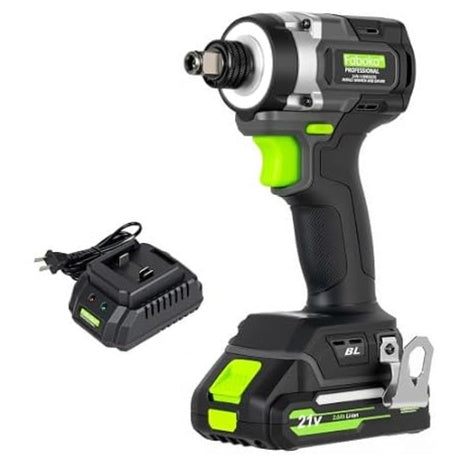 2-in-1 Brushless 2.0Ah Battery Impact Wrench And Driver