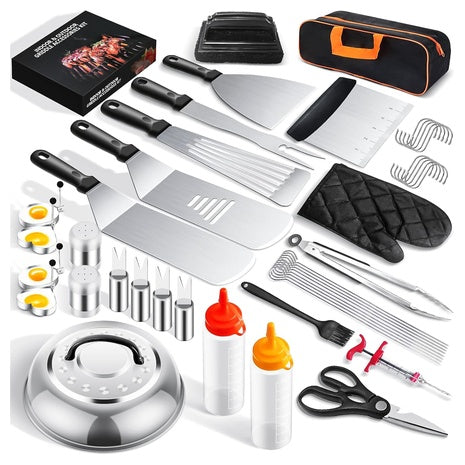 45-Piece Flat Top Griddle Accessories Set