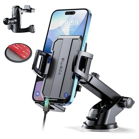 3-in-1 Car Phone Holder Mount