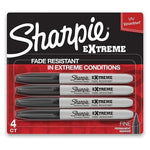 4 Sharpie Extreme Fine Tip Permanent Markers