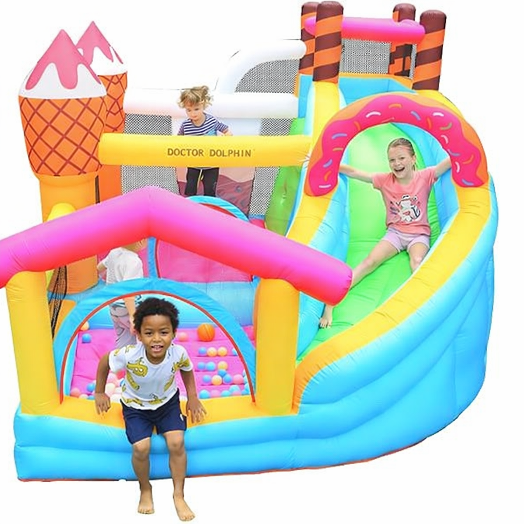 Inflatable Bouncy Castle with Air Blower