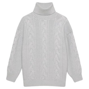 Women's Heritage Knit Merino Wool Turtleneck