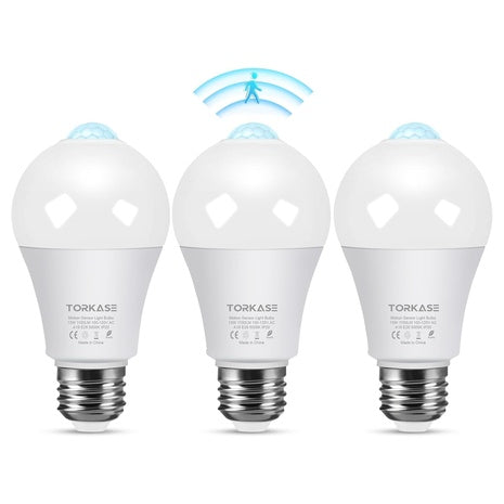 3 Motion Sensor Light Bulbs