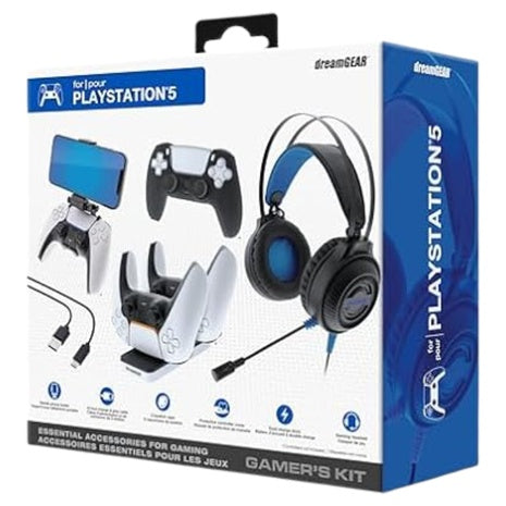 DreamGEAR Gamers Kit Charger For PlayStation 5