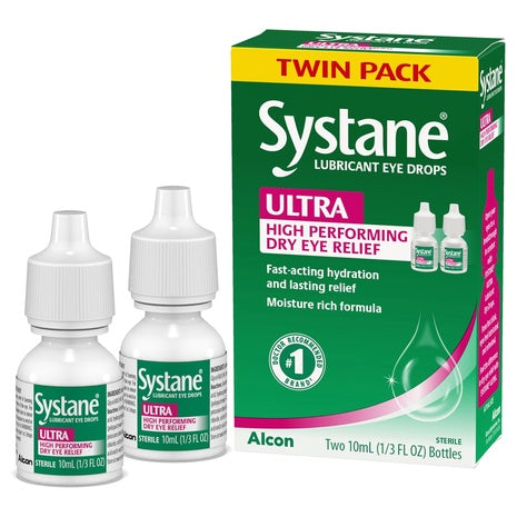 2-Pack Systane Ultra Lubricant Eye Drops