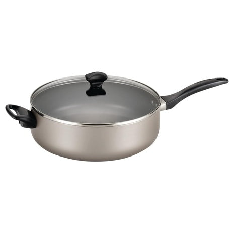 6QT Farberware Nonstick Aluminum Jumbo Cooker Chef's Pan with Lid
