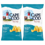 2 Bags Of Cape Cod Sea Salt & Vinegar Kettle Potato Chips (7.5 oz)