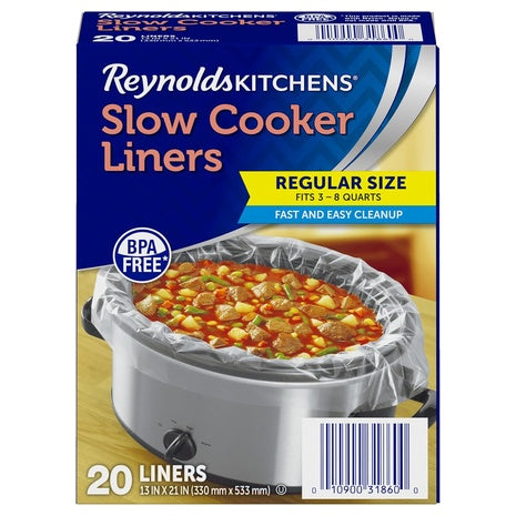 20 Reynolds Kitchens Slow Cooker Liners