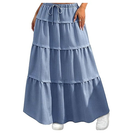 Women’s Maxi Skirt With Pockets (5 Colors)