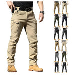 Men's Tactical Stretch Casual Waterproof Cargo Work Pants
