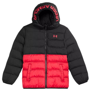 Under Armour Big Boys' Pronto Color Block Full Zip Puffer Jacket