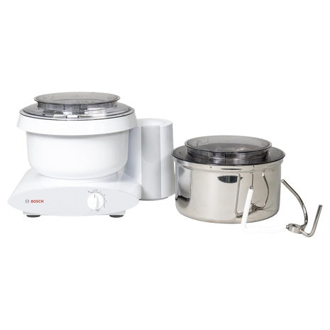 Bosch Mixer with Bottom-Drive Stainless Steel Challah Bowl