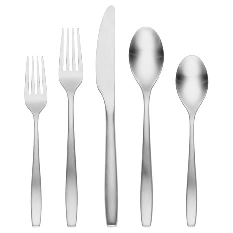 20-Piece Cambridge Averie Satin Stainless Steel Flatware Set