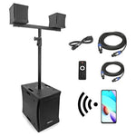Pyle Line Array Speaker System With Subwoofer