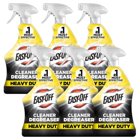 6 Easy Off Heavy Duty Degreaser Sprays